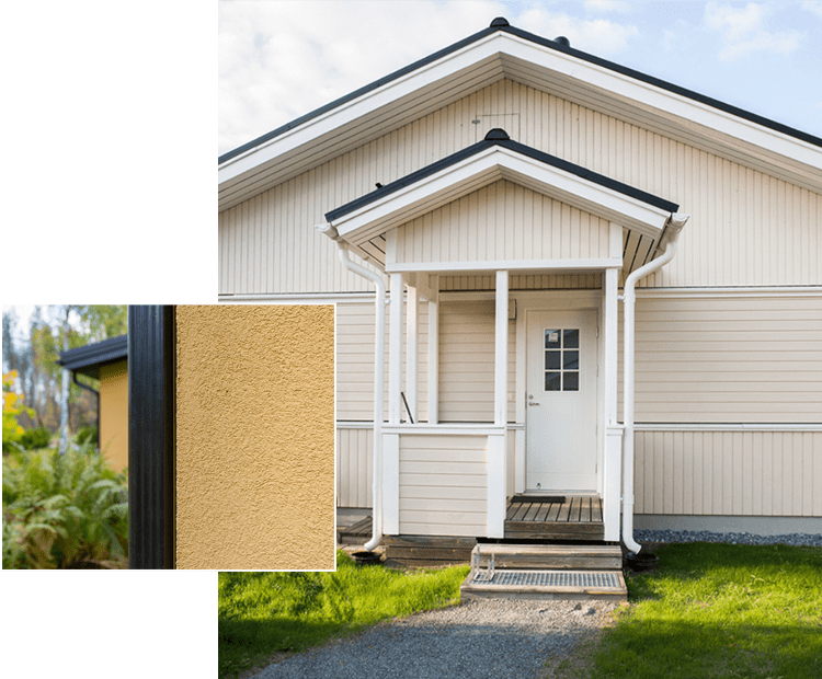 Suojaava ja pitkäikäinen ulkoverhous