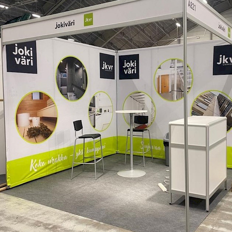 Jokiväri mukana ASTA-messuilla Tampereella 3.-5.2.2023