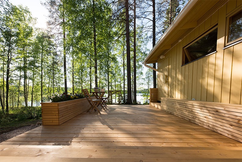 Sauna- ja terassiremontti Outokumpu 3
