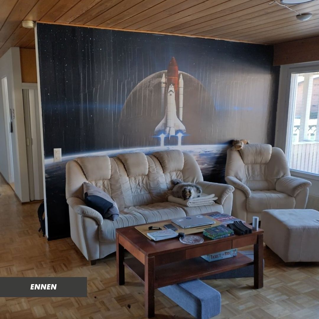 Huoneistoremontti 1970-luvun talossa, Joensuu