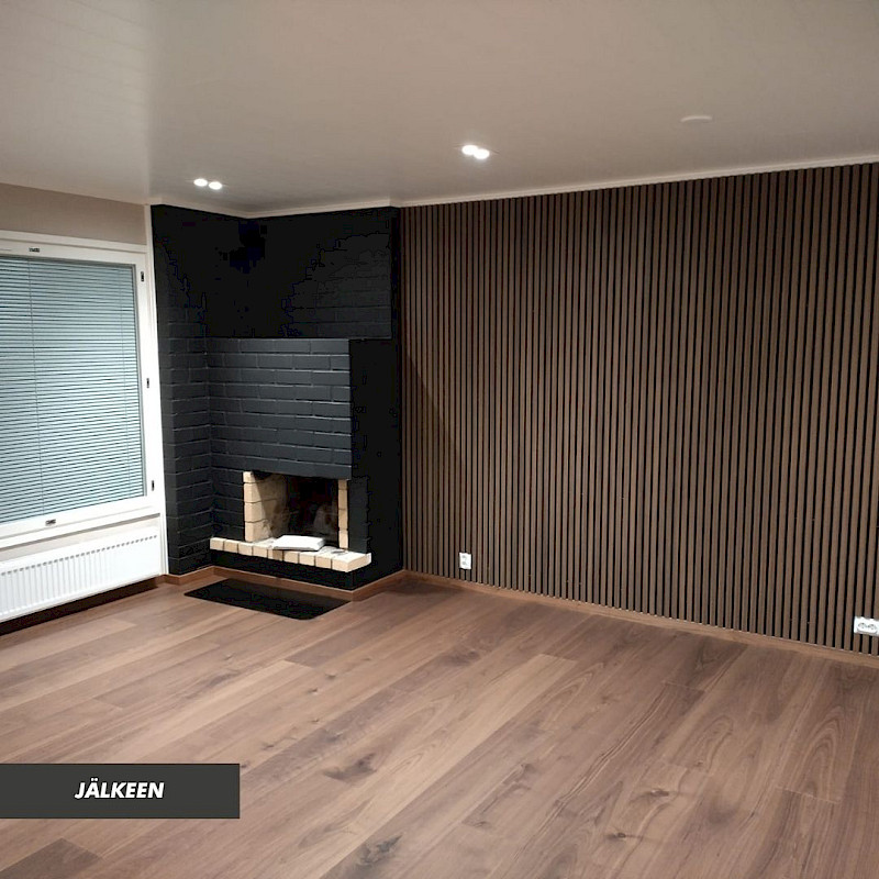 Huoneistoremontti 1970-luvun talossa, Joensuu