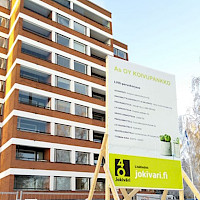 Linjasaneerauskohde Kuopiossa As Oy Koivunpankko, Annikintie 6